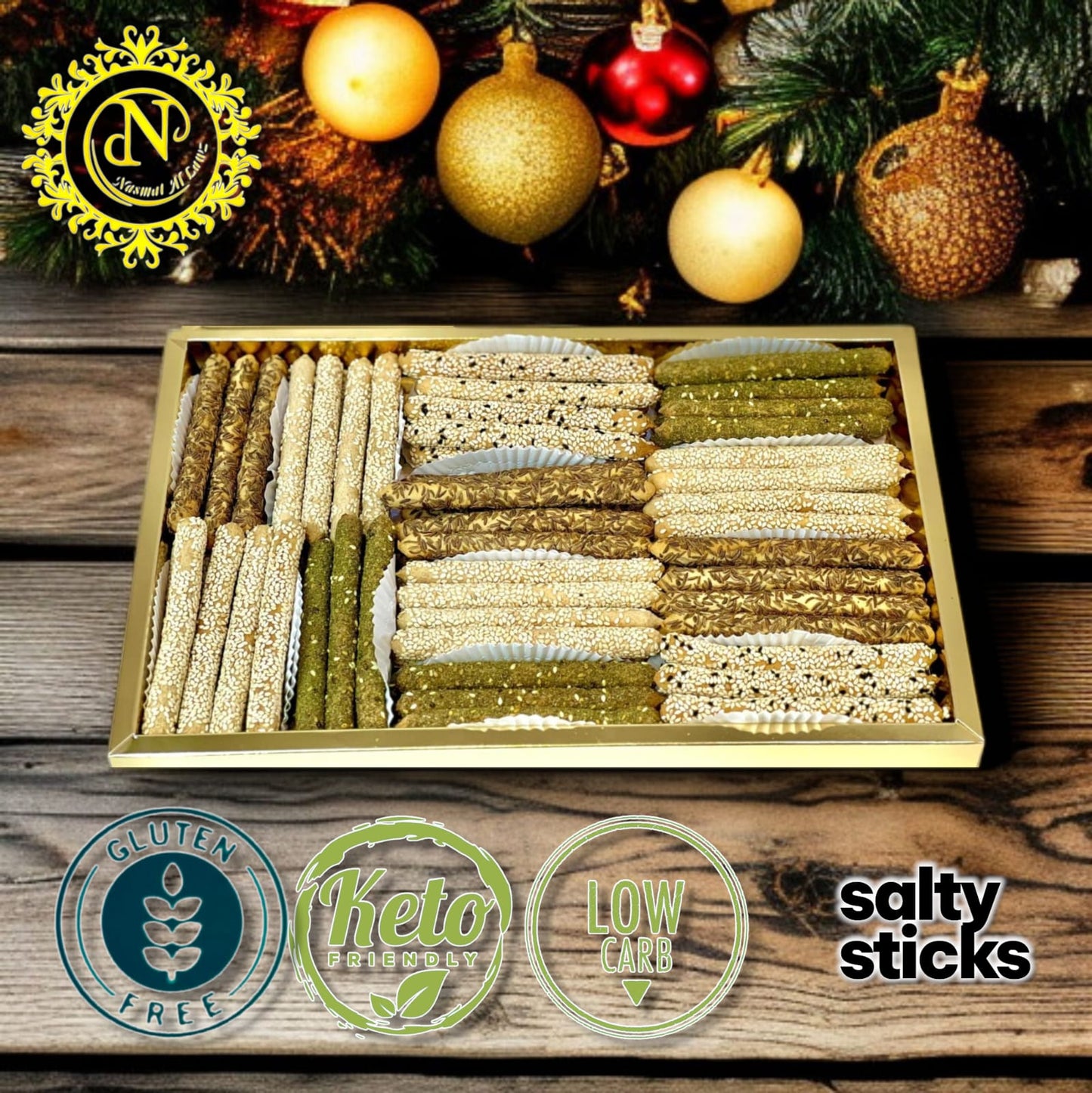 بوكس كعك مالح