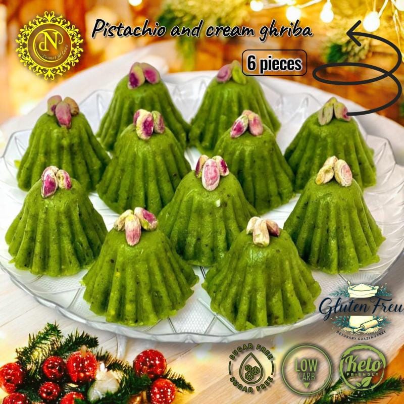 غريبه فستق بالقشطه