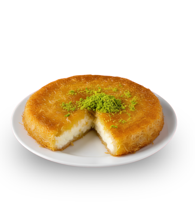 طبق كنافة خشنة بالجبنة كيتو دايت