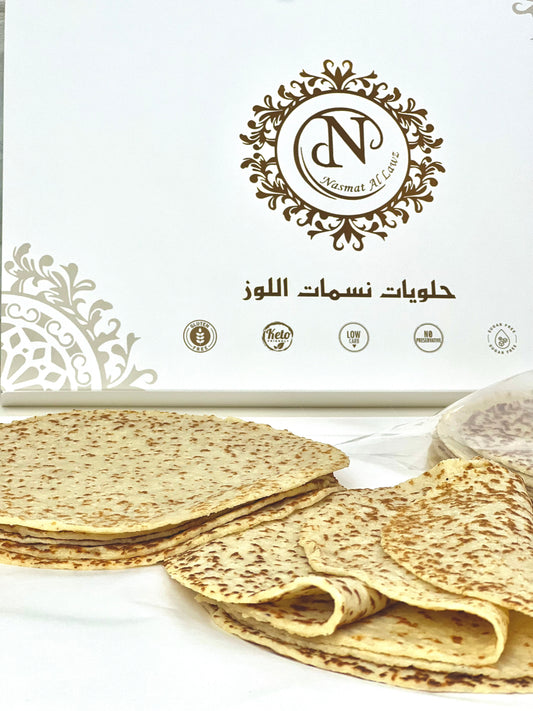 almond bread خبز اللوز كيتو