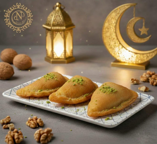 6 قطع قطايف كيتو دايت بالجوز