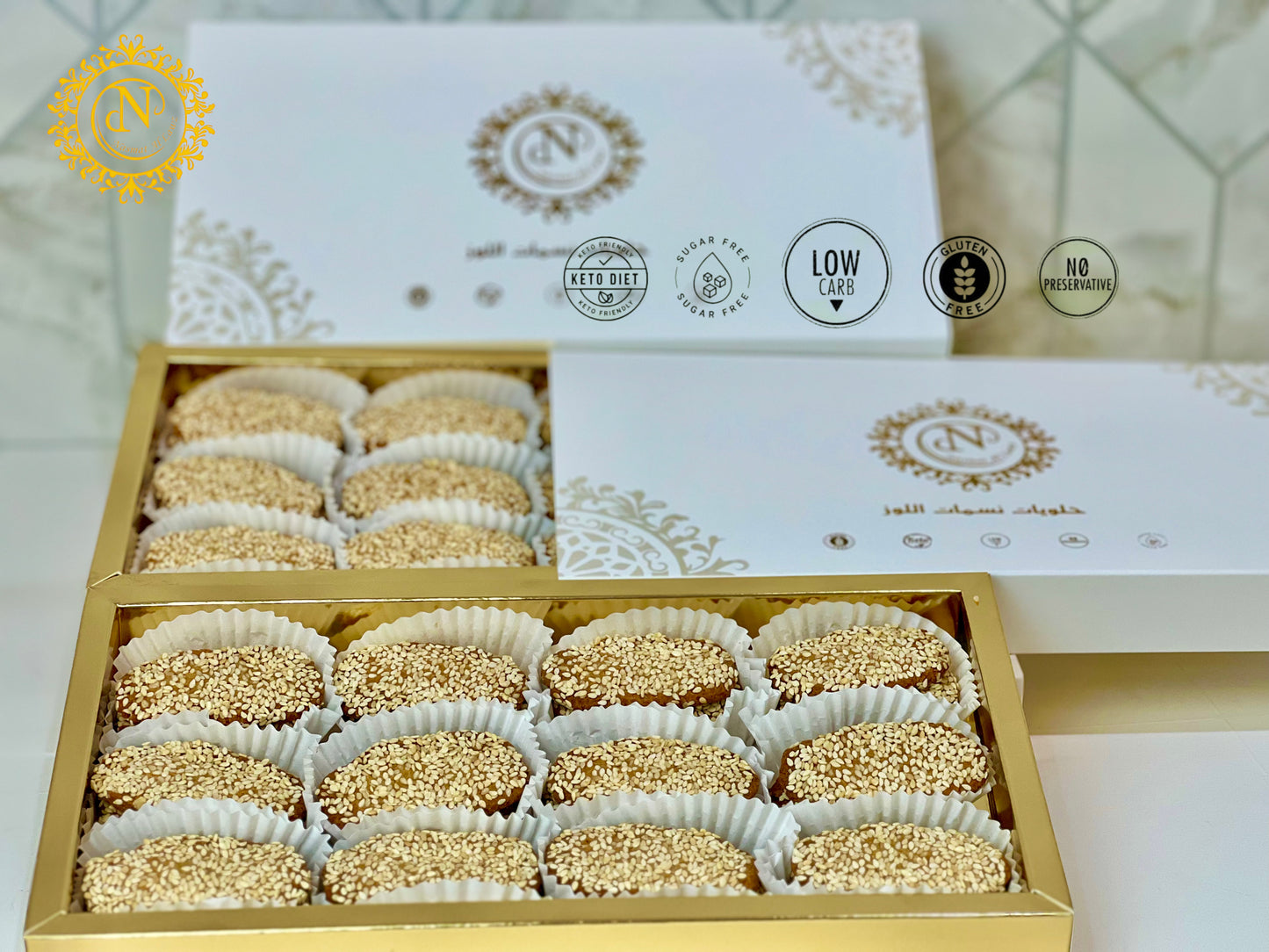 Mini Keto Tea Cakes كعك الشاي كيتو صغير