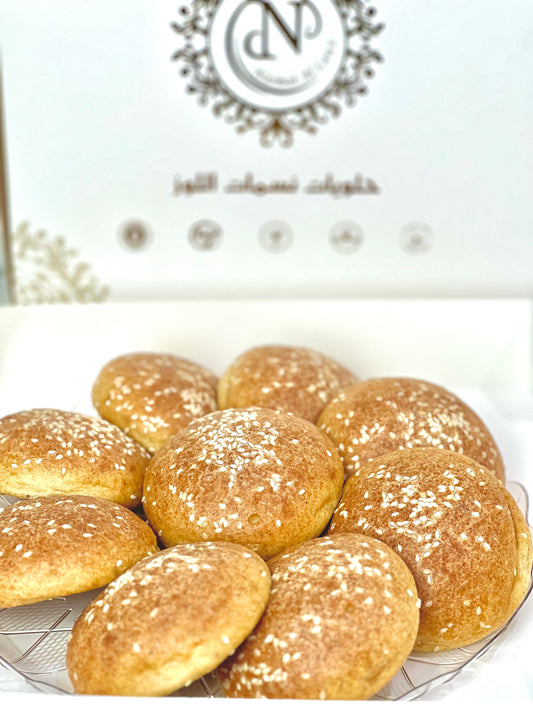 Keto burger buns خبز البرجر كيتو